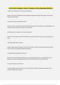 GCSE AQA Chemistry: Topic 9- Chemistry of the Atmosphere Rated A+ 