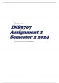 INS3707 Assignment 2 Semester 2 2024