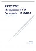 INS3705 Assignment 2 Semester 2 2024