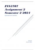 INS3707 Assignment 2 Semester 2 2024