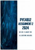 PYC4812 Assignment 2 2024 | Due 12 August 2024