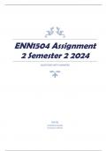 ENN1504 Assignment 2 Semester 2 2024