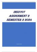 INS3707 Assignment 2 Semester 2 2024