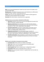 Strategisch merkenmanagement hoofdstuk 1, 2, 6 & 11