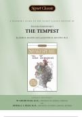 A TEACHER’S GUIDE TO THE SIGNET CLASSIC EDITION OF WILLIAM SHAKESPEARE’S THE TEMPEST By JAMES E. McGINN, Ed.D and JEANNE M. McGLINN, Ph.D.