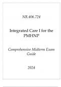 (JHU) NR.406.724 Integrated Care I for the PMHNP Comprehensive Midterm Exam Guide 2024.