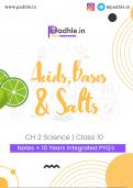 Class-10th - Acids, Bases, and Salts Notes + Integrated PYQs