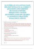 LS 15 PHELAN UCLA FINAL EXAM  2024-2025 WITH ACTUAL CORRECT  QUESTIONS AND VERIFIED  DETAILED ANSWERS  |FREQUENTLY TESTED  QUESTIONS |ALREADY GRADED  A+|NEWEST|GUARANTEED  PASS|LATEST UPDATE