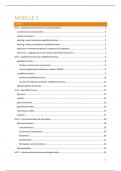 Samenvatting Metabolisme module 3