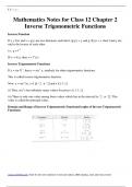 Class 12th Ncert|Inverse trigonometric functions| Easy to understand