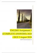 ENG2601 Assignment 3 (COMPLETE ANSWERS) 2024 - DUE 5 August 2024