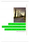 PYC4802 Assignment 3 (COMPLETE ANSWERS) 2024 (672559)- DUE 26 July 2024