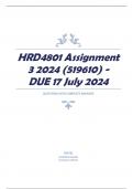 HRD4801 Assignment 3 2024 (519610) - DUE 17 July 2024