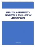 MRL3702 Assignment 1 Semester 2 2024 - DUE 16 August 2024