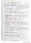 Probability - Mathematics Notes ( JEE mains or adv/ GMAT/GRE/SAT)