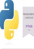 Python programming language for everyone.