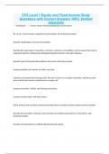 CFA Level 1 Equity and Fixed Income Study Questions with Correct Answers 100% Verified 2024/2025 - - - Reading 44 - - - - Correct Answer Market Organization and Structure  Rd. 44 LO - Correct Answer explain the main functions of the financial system;  des