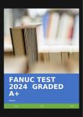 FANUC TEST 2024  GRADED A+