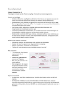 Samenvatting General Toxicology