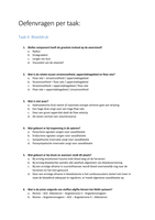 Oefenvragen taak 4: Bloeddruk