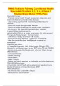 PNCB Pediatric Primary Care Mental Health Specialist (PMHS):2024-2025 - EXAM PREPARATIONs COMPILATION BUNDLE  100% GUARANTEED SUCCESS