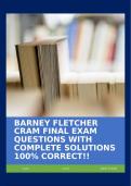 POST LICENSE COURSE (BARNEY FLETCHER) 2024 | 351 QUESTIONS| WITH ACTUAL SOLUTIONS!!