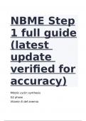 NBME Step 1 full guide (latest update verified for accuracy).