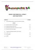 Grade 10 Mathematical Literacy (MATH LIT) June Paper 1 and Memo - 2024 (2)