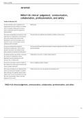 Giddens: Concept 42: Collaboration  Terms in this set (10)  A newly licensed nurse is assigned to an experienced nurse for training on a medical unit of a hospital. What type of nurse-to- nurse collaboration does this assignment demonstrate? a. Interprofe