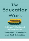 The Education Wars: A Citizen’s Guide and Defense Manual 2024 with complete solutions