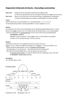 Diagnostisch onderzoek 2A Testtheorie HC samenvatting