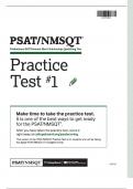 psat-nmsqt-practice-test-1 Latest Version with Complete  Solution 