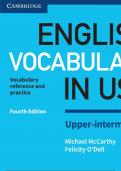 English Vocabulary in Use. Upper-intermediate. 4th Edition. Book with Answers and Enhanced Ebook