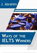 Ways of the IELTS Winners Kindle Edition by J. Abrahim (Author) 