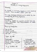 Class notes BIOLOGY  Science