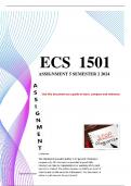 Ecs1501 Assignment 5 semester 2 2024
