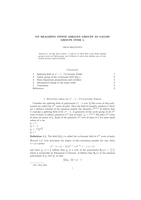 Abelian groups as Galois Group of some extension of rational numbers.