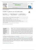 COVID-19, palliative care and public health