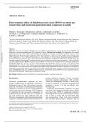 Dose-response effect of Bifidobacterium lactis HN019 on whole gut transit time and functional gastrointestinal symptoms in adults