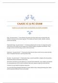 CAADC IC & RC EXAM WITH GUARANTEED ACCURATE ANSWERS