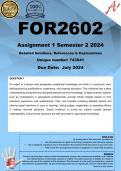 FOR2602 Assignment 1 (COMPLETE ANSWERS) Semester 2 2024