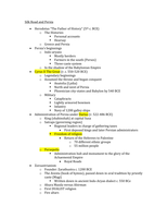 Silk Road and Persia; Rise of the Greek City-States; Greek Culture and the Diffusion of Hellenistic Thought; Rome: Senatus Populusque Romanus; The Fall of the Roman Empire