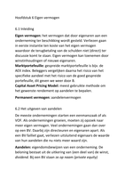 Samenvatting Bank en Verzekeringsmanagement 1 hs. 6,7,8