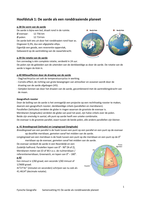 Strahler - Physical Geography Hoofdstuk 1(Nld)