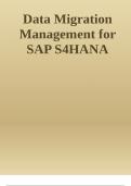 Data Migration Management for SAP S/4HANA: A Practical Guide 1st Edition 2024 with complete solution