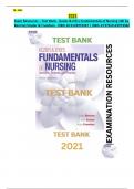 Exam Resources - TB for Kozier & Erb's Fundamentals of Nursing 10th Edition. Complete, Detailed and latest Test Bank. Chapters (1-3) Included. Full Document (Chapters 1-52) to be Downloaded on Provided Links.