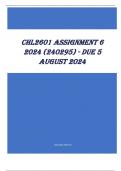 CHL2601 Assignment 6 2024 (240295) - DUE 5 August 2024