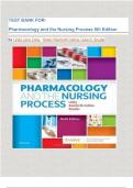 Test Bank-  Pharmacology and the Nursing Process 9th Edition (  Linda Lane Lilley,2019) ,All Chapters||Latest Edition