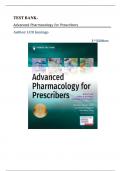 Test Bank- Advanced Pharmacology for Prescribers 1st Edition(Luu Kayingo,2021) All Chapters ||Latest Edition