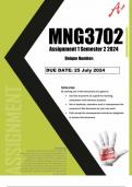 MNG3702 assignment 1 semester 1 2024 (Full solutions)